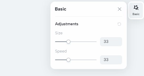Adjusting 3D zoom effect settings in CapCut