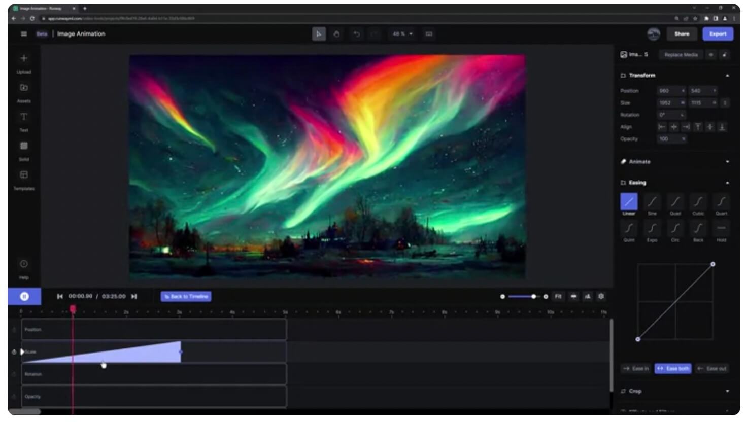 Animate pictures by RunwayML