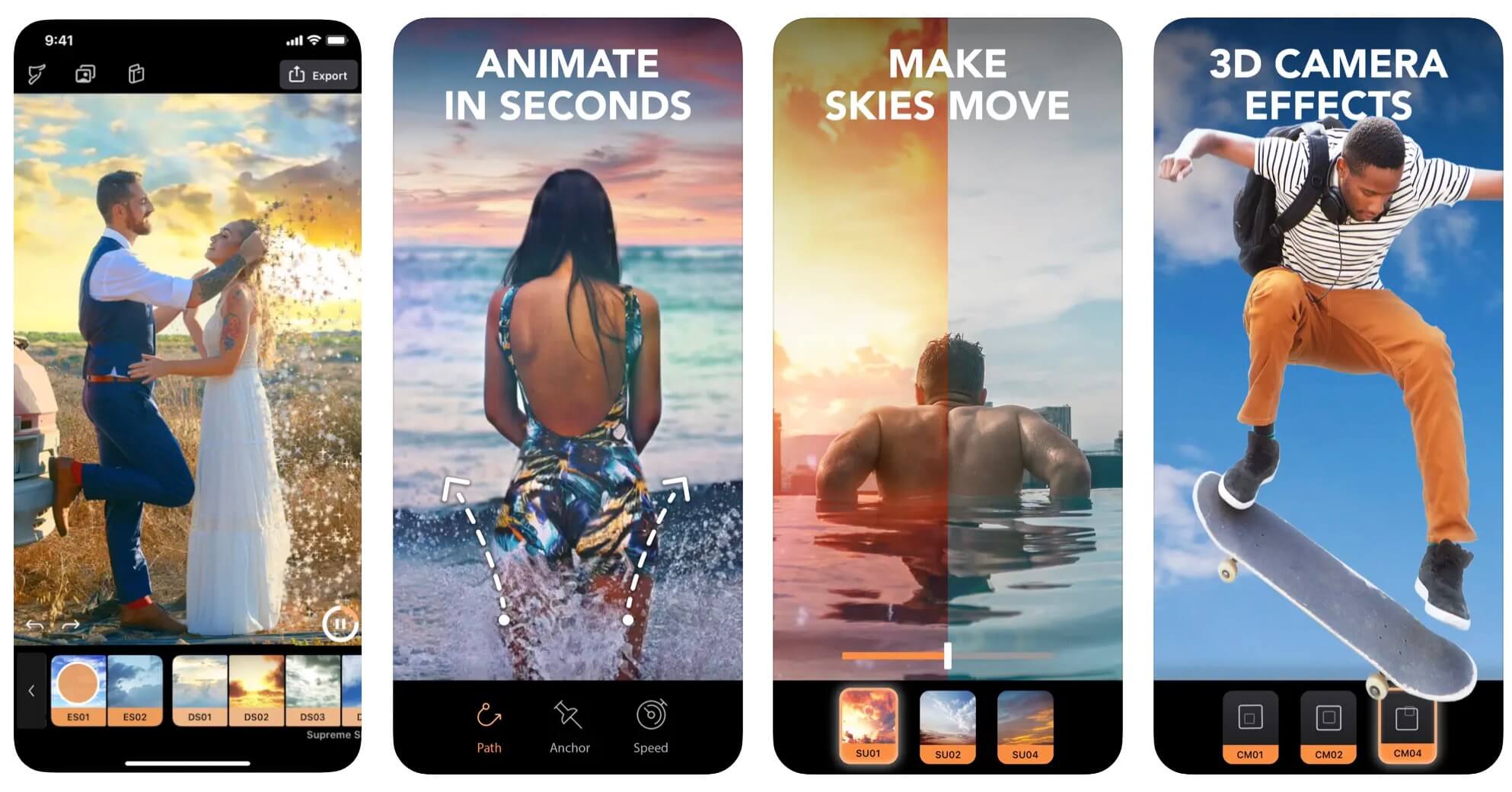 Animate photos by Motionleap